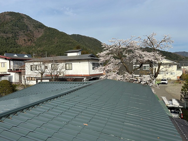 富士河口湖町　屋根塗装完成